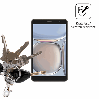 dipos Displayschutz für Digma R8, mattierte Oberfläche, robuste Festigkeit und perfekte Passform