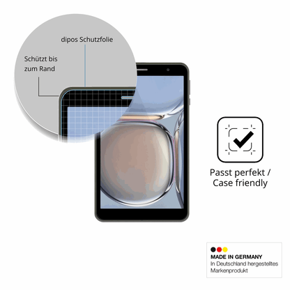 Besonders flexibler Displayschutz mit Anti-Shock-Schicht im Materialmix