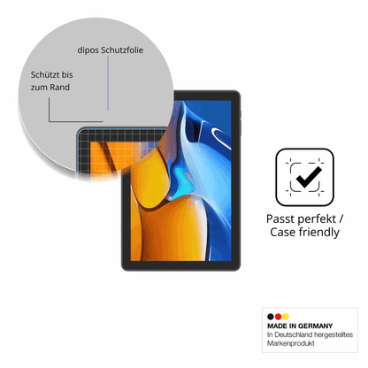 Besonders flexibler Displayschutz mit Anti-Shock-Schicht im Materialmix