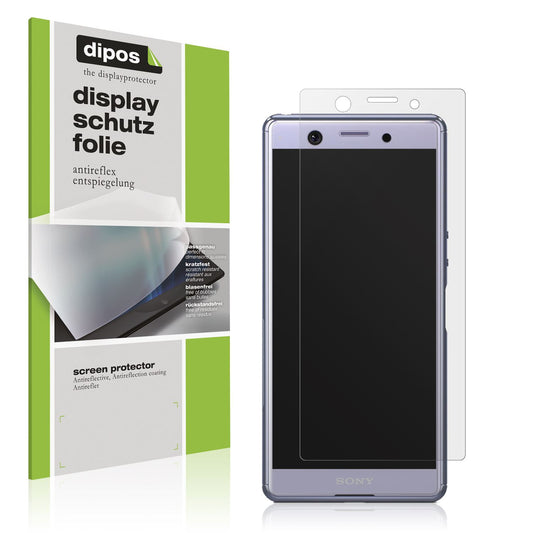 Matte Displayschutzfolie von dipos passend für Sony Xperia Ace SO-02L, präziser Zuschnitt und blasenfrei montiert
