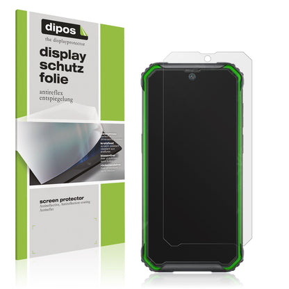 Matte Displayschutzfolie von dipos passend für Blackview BV7200, präziser Zuschnitt und blasenfrei montiert