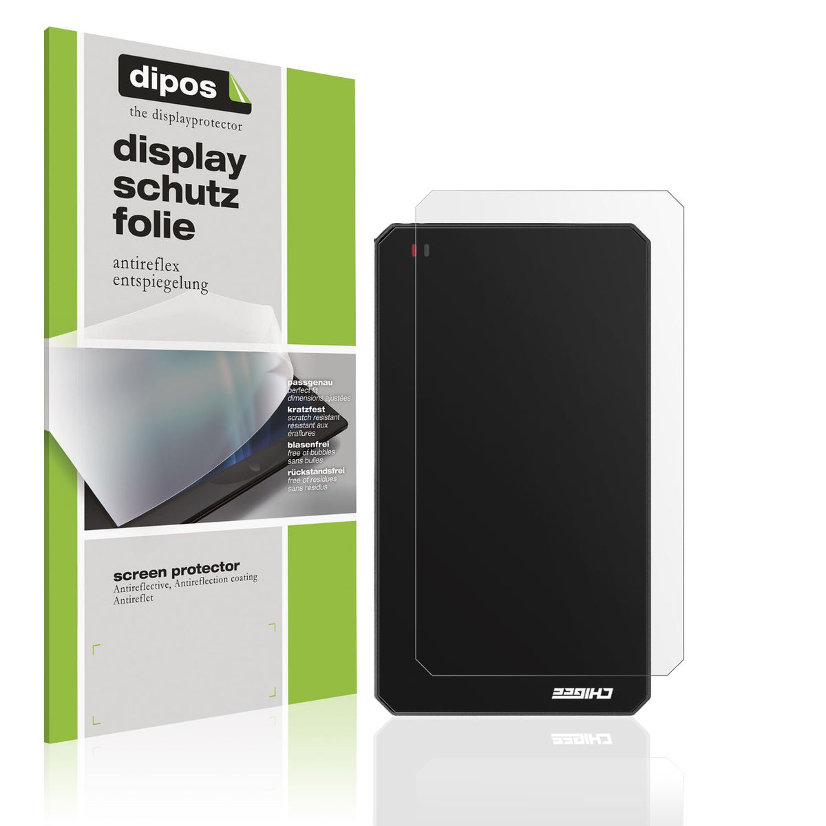 2x Schutzfolie matt für Chigee AIO-6 MAX Display-Schutzfolie