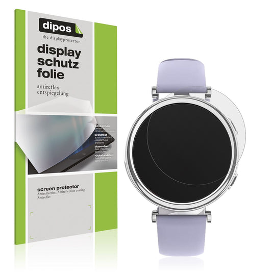 6x Schutzfolie matt für Sanorum 1.27 Zoll Smartwatch Display-Schutzfolie