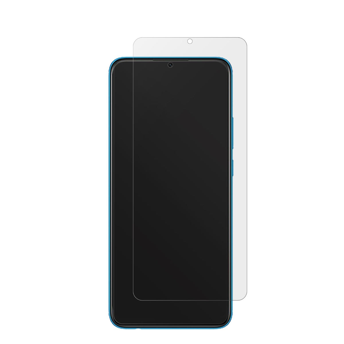 2x Schutzfolie matt für Oppo A16e Display-Schutzfolie