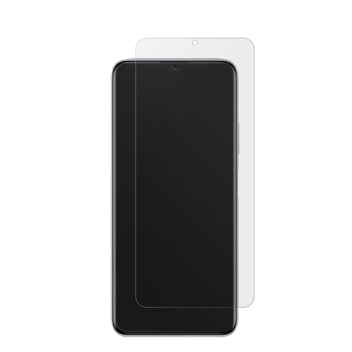 HUAWEIEnjoy 50 mit aufgebrachter dipos Displayschutzfolie, die lästige Fingerabdrücke minimiert