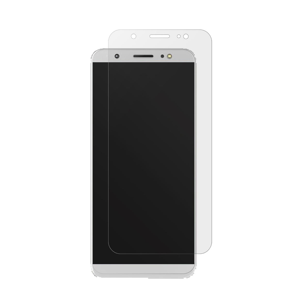 TecnoCamon I mit aufgebrachter dipos Displayschutzfolie, die lästige Fingerabdrücke minimiert