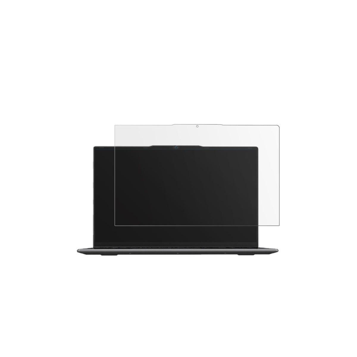 2x Schutzfolie matt für BMAX X15 Pro 15.6 Zoll Display-Schutzfolie