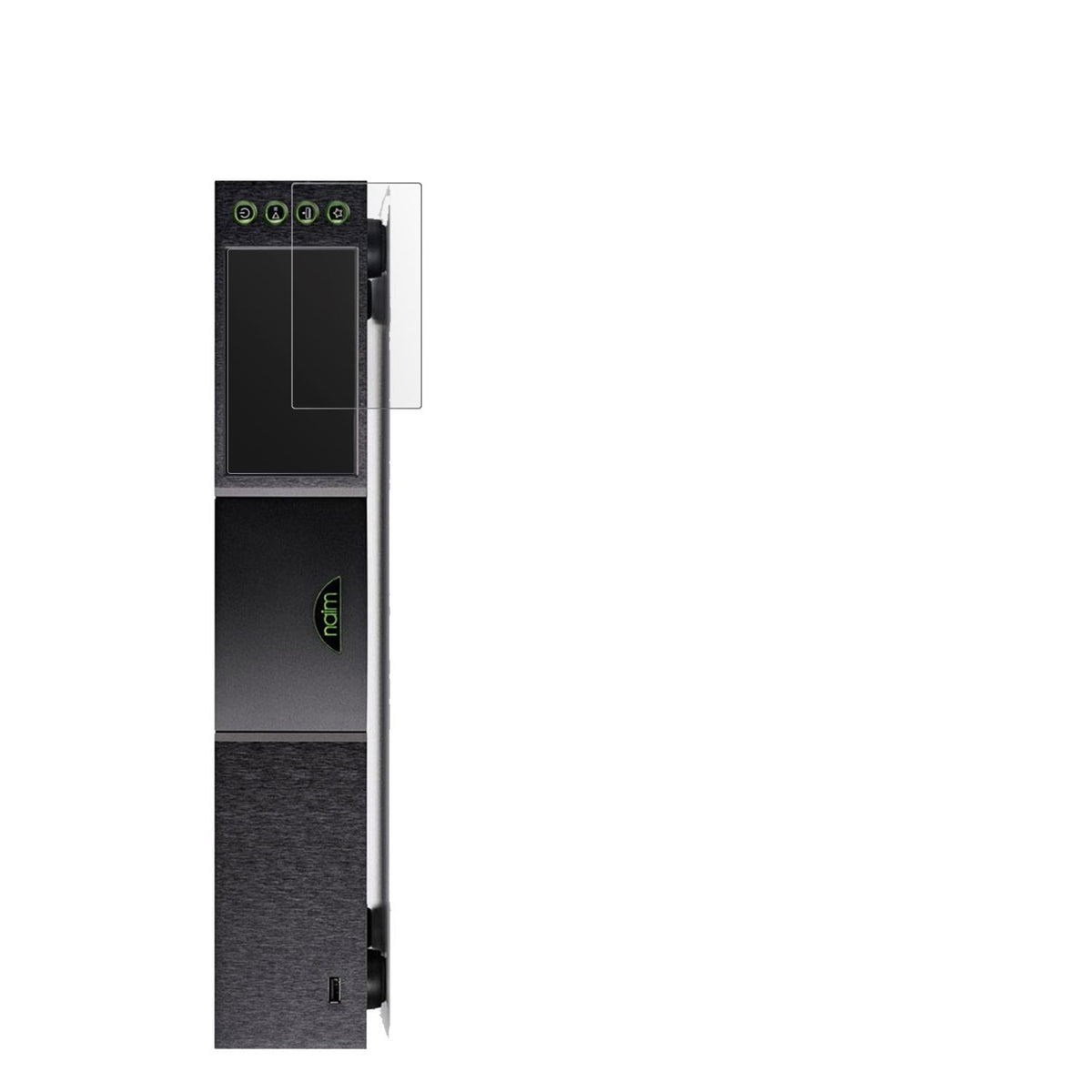 2x Schutzfolie matt für Naim NDX 1 Display-Schutzfolie