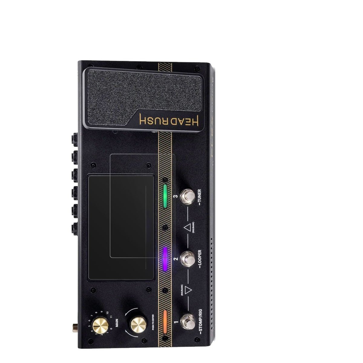 2x Schutzfolie matt für Headrush Flex Prime Display-Schutzfolie