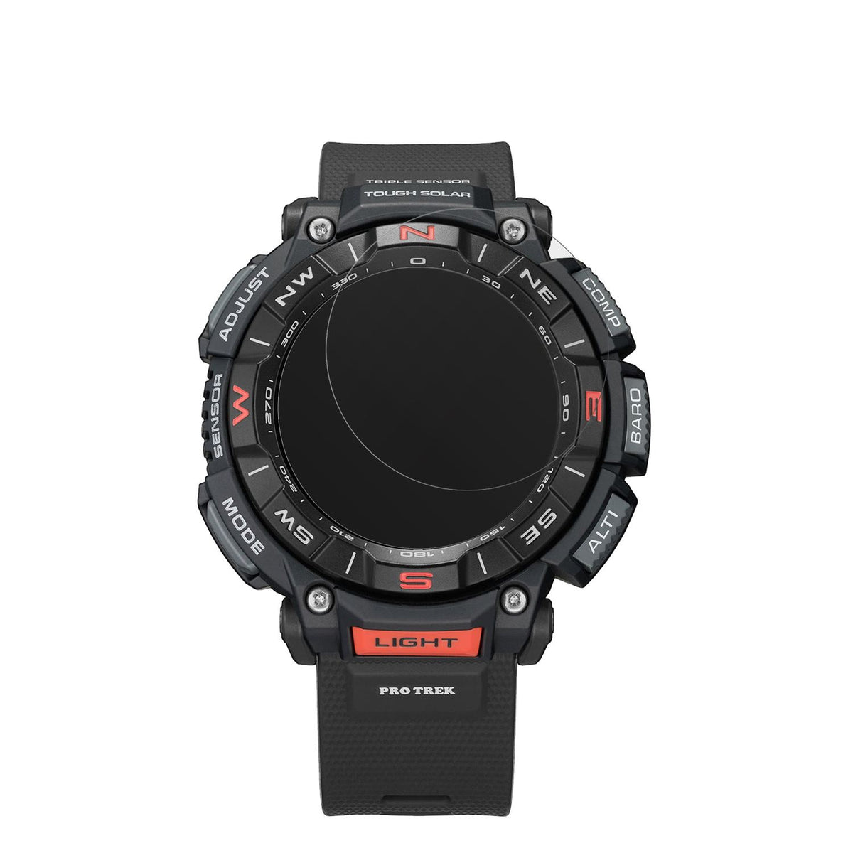 6x Schutzfolie matt für Casio Pro Trek PRG-340 Display-Schutzfolie