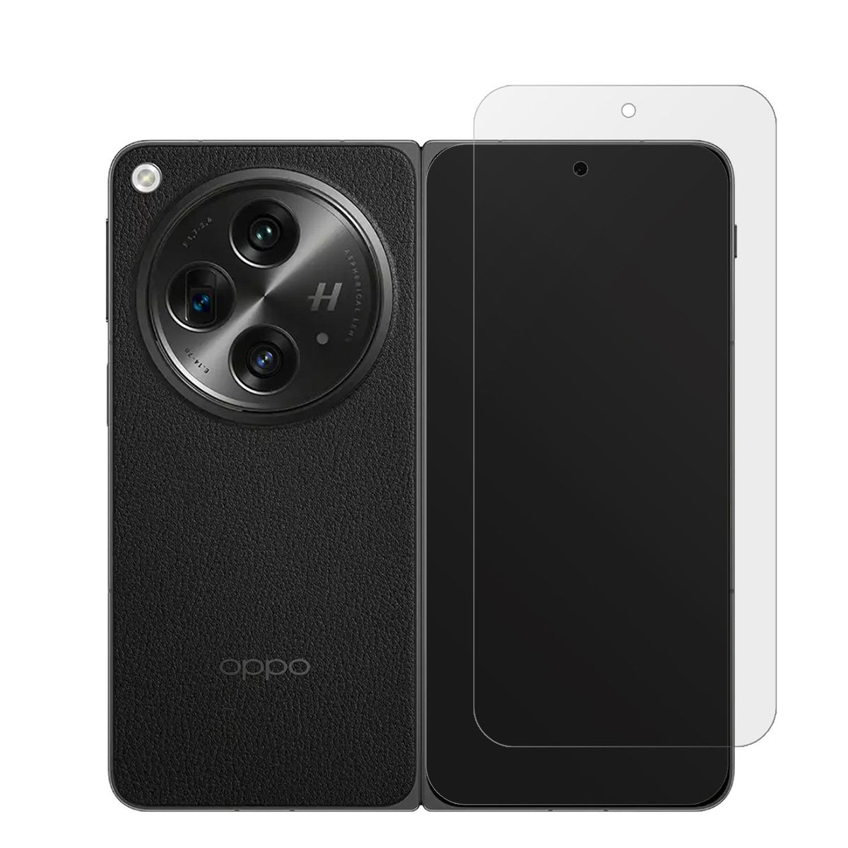 4x Schutzfolie matt für Oppo Find N3 Aussenseite Display-Schutzfolie