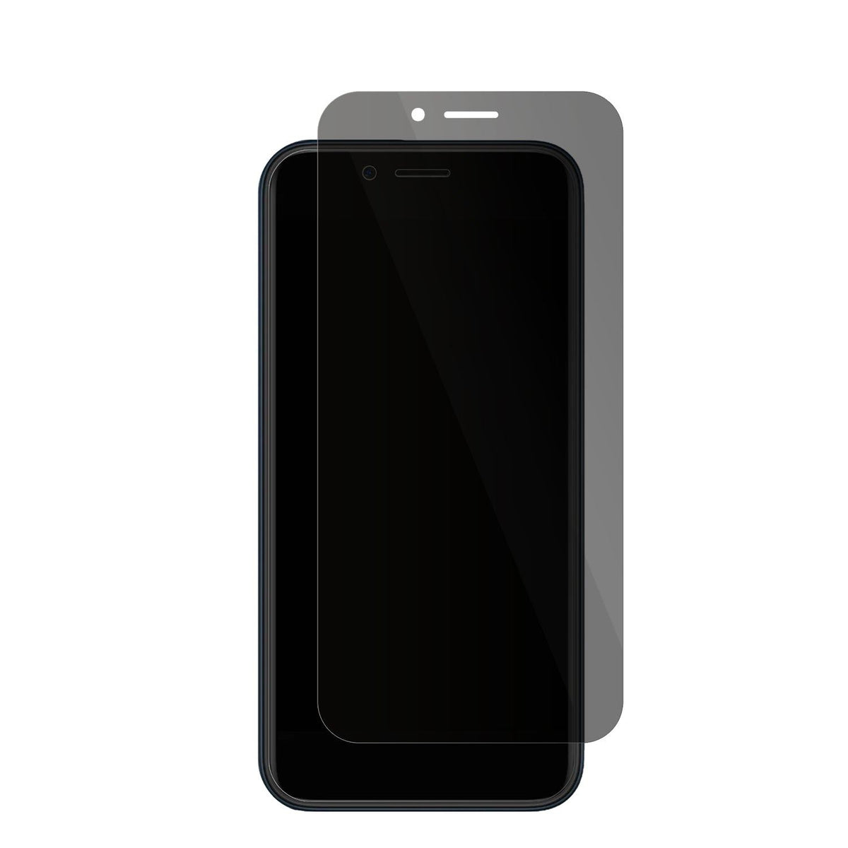 Full Cover Privacy Blickschutzfolie für Mobicel MX3 Plus