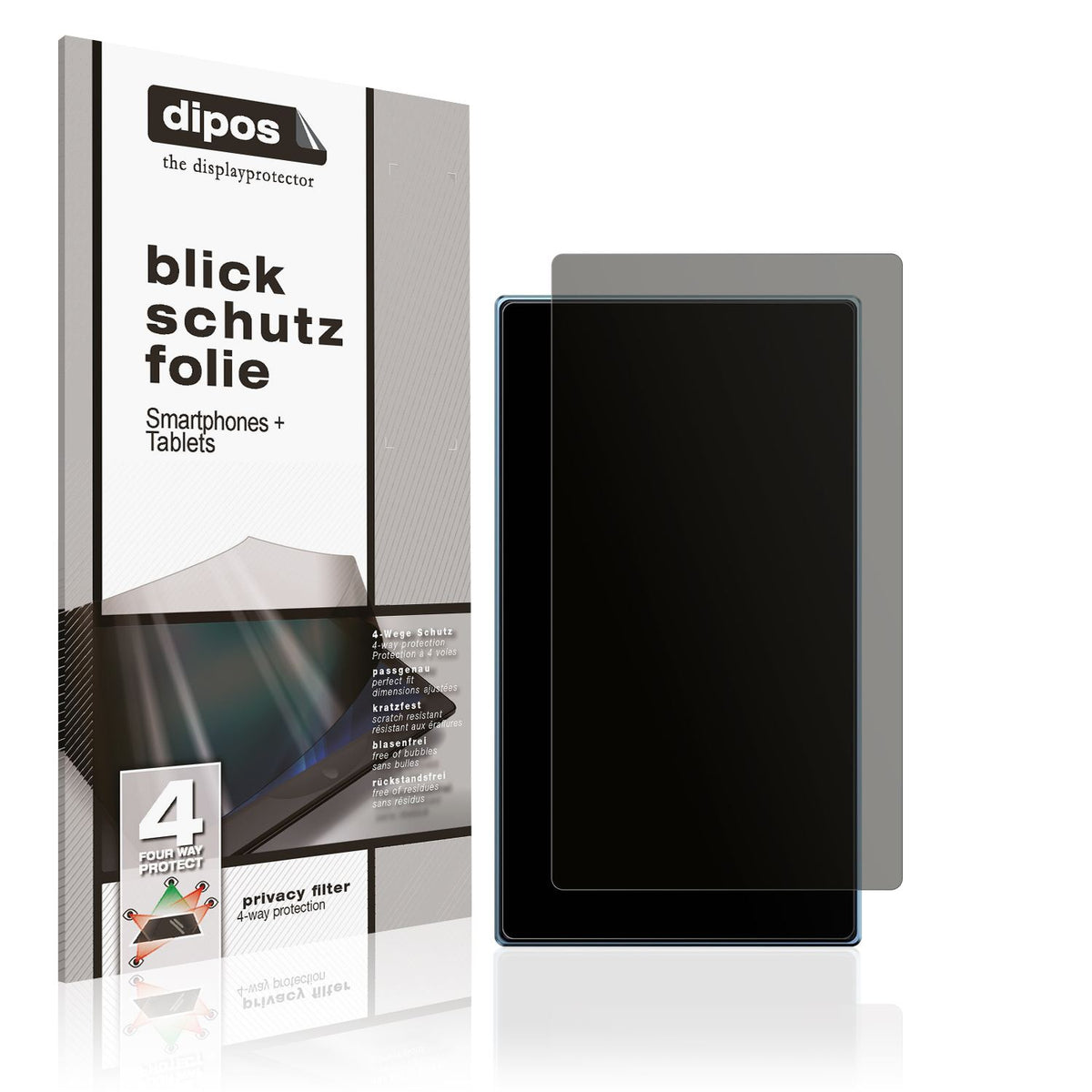 Blickschutzfolie für Cwowdefu C28 matt Schutzfolie Privacy