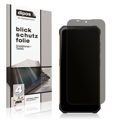 Blickschutzfolie für Hammer H Iron matt Schutzfolie Privacy