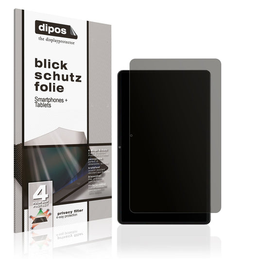 Blickschutzfolie für Azamp Tablet MES B3 matt Schutzfolie Privacy