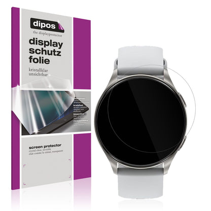 6x Schutzfolie klar für Baolubao W60 Smartwatch Display-Schutzfolie