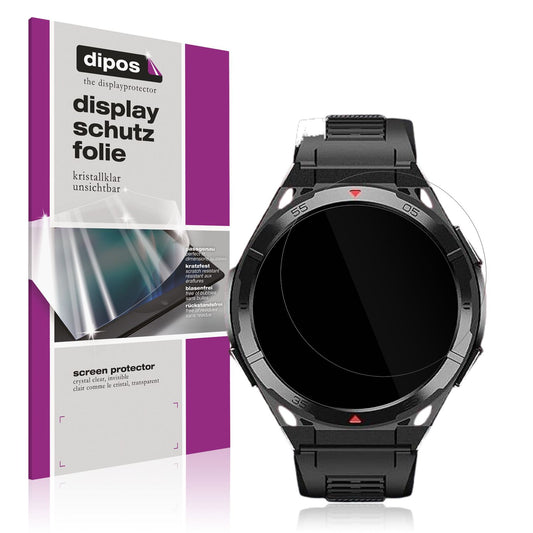 6x Schutzfolie klar für Oukitel BT12 Smartwatch 1.43 Zoll Display-Schutzfolie