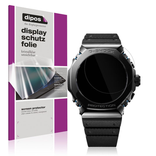 6x Schutzfolie klar für Casio G-Shock MRG-B2100R Display-Schutzfolie