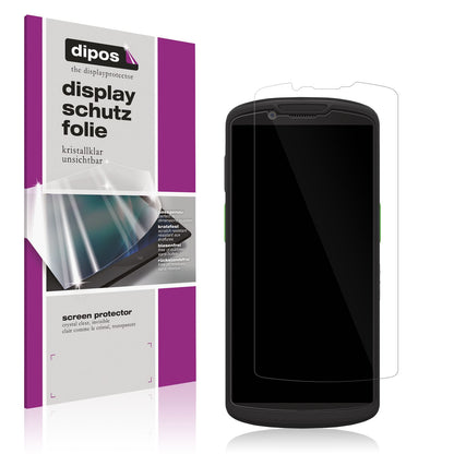 4x Schutzfolie klar für Zebra TC53e-RFID Display-Schutzfolie