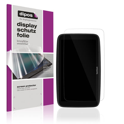 2x Schutzfolie klar für TomTom Go Superior 6 Zoll Display-Schutzfolie