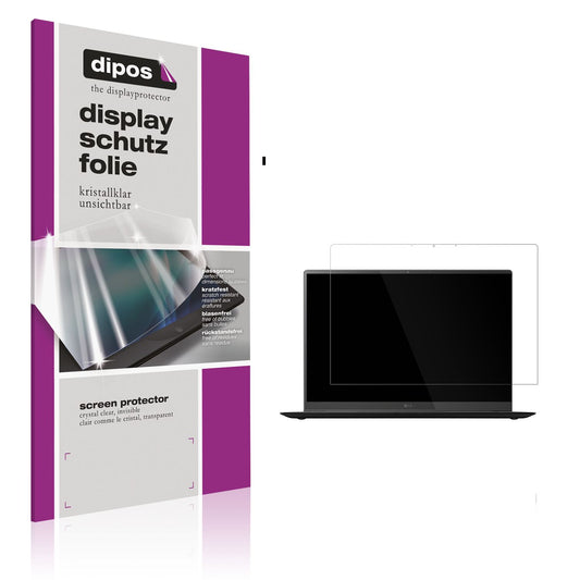 2x Schutzfolie klar für LG gram Pro 16 2025 Display-Schutzfolie