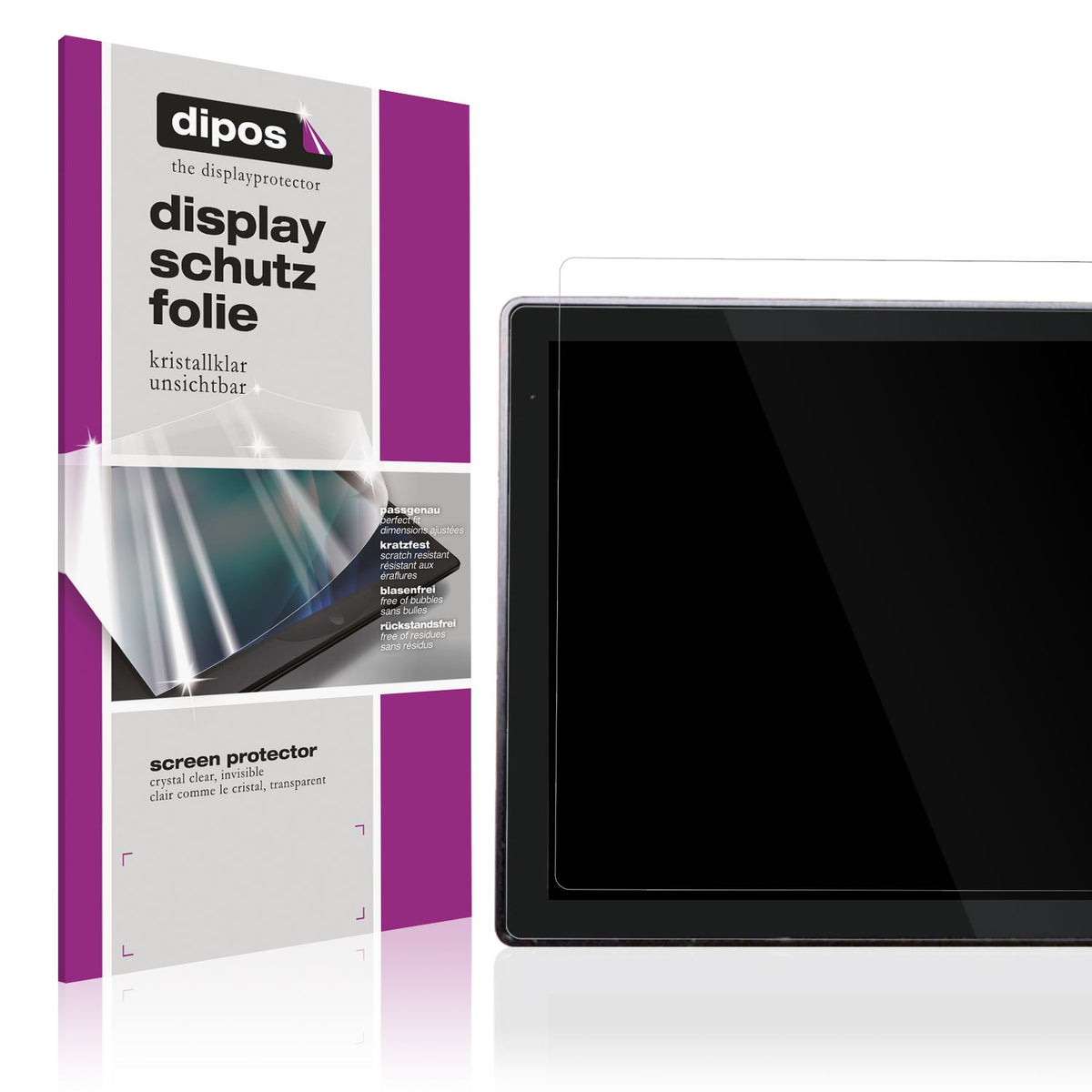 2x Schutzfolie klar für Shelly Wall Display Display-Schutzfolie