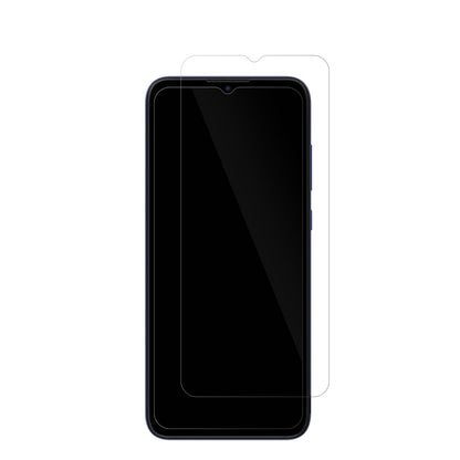 NokiaC21 mit aufgebrachter dipos Displayschutzfolie, glasklare Darstellung ohne Einschränkungen