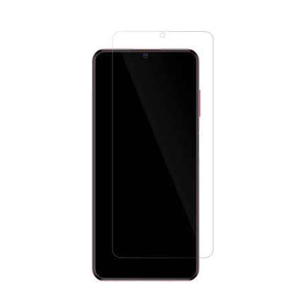 ZTEBlade V40 Vita mit aufgebrachter dipos Displayschutzfolie, glasklare Darstellung ohne Einschränkungen