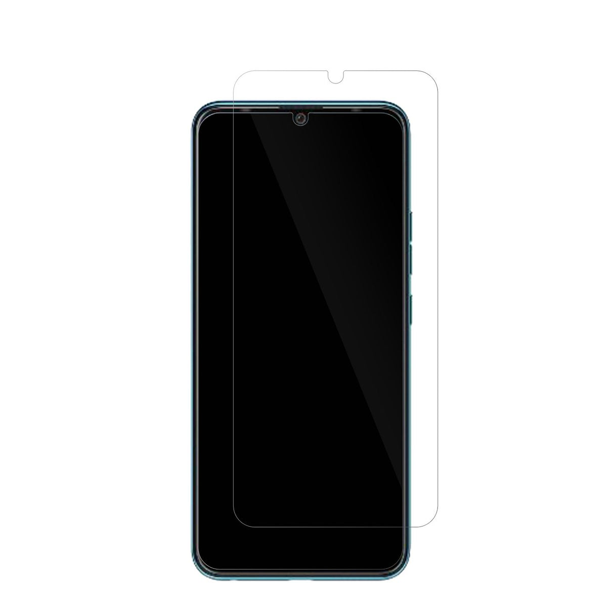 TecnoSpark 9 mit aufgebrachter dipos Displayschutzfolie, glasklare Darstellung ohne Einschränkungen