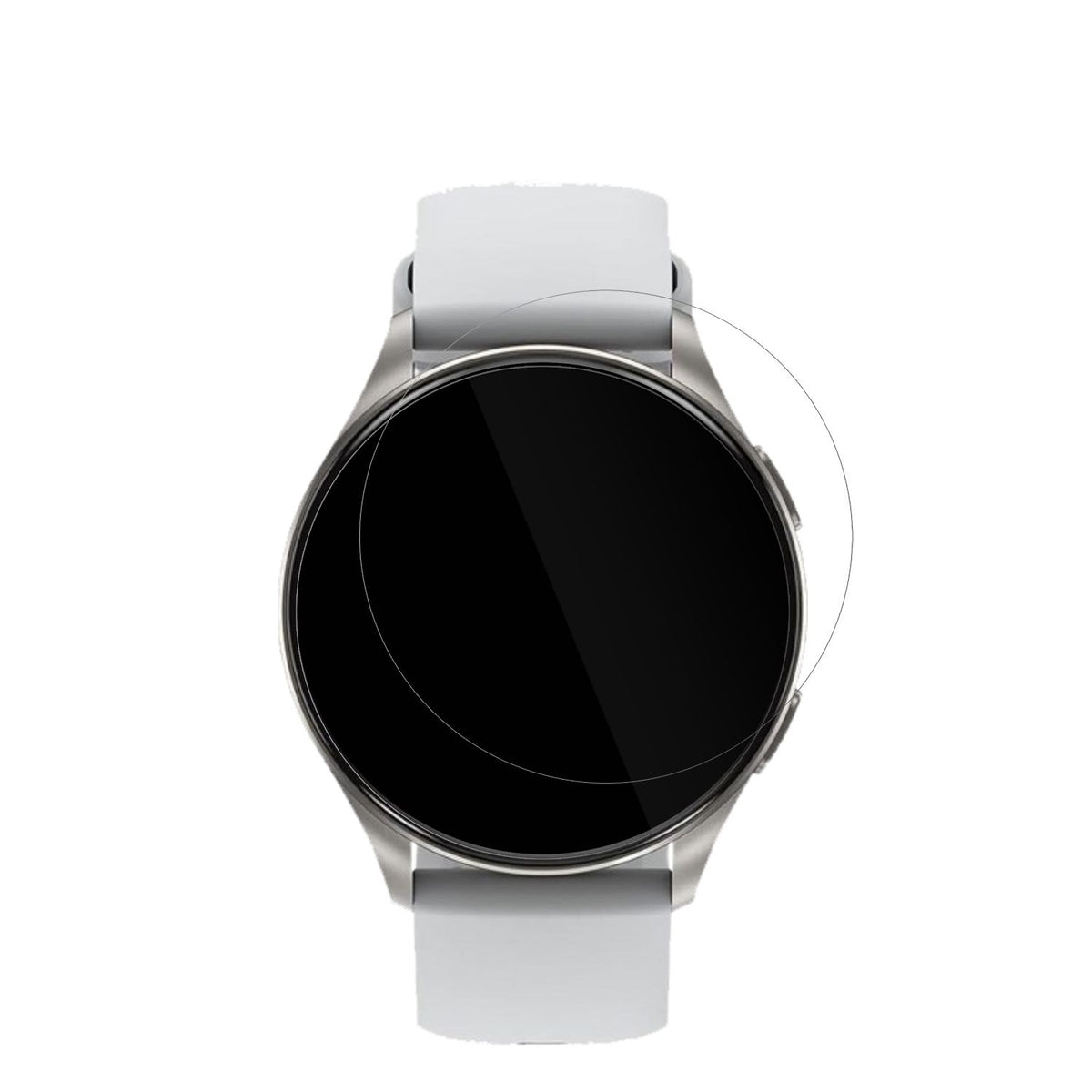 6x Schutzfolie klar für Baolubao W60 Smartwatch Display-Schutzfolie
