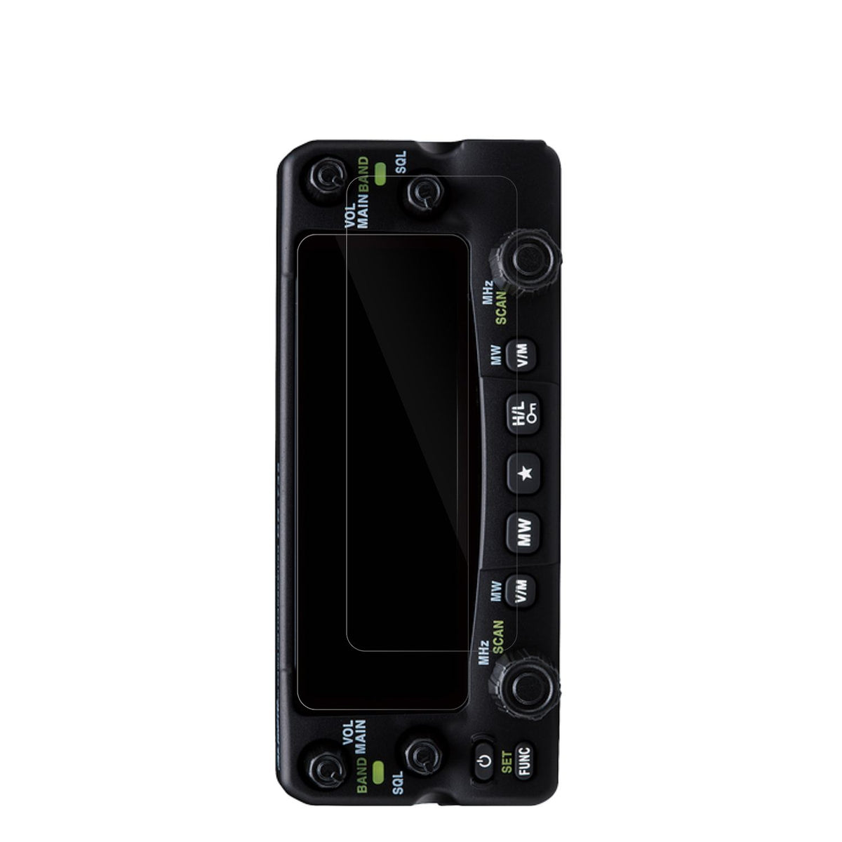 4x Schutzfolie klar für Alinco DR-735-E Display-Schutzfolie