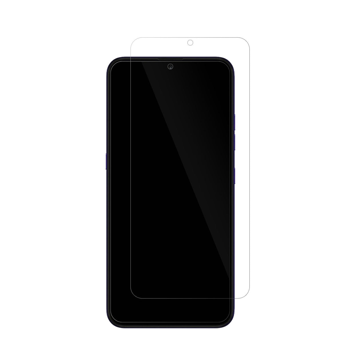 LGK22 Plus mit aufgebrachter dipos Displayschutzfolie, glasklare Darstellung ohne Einschränkungen