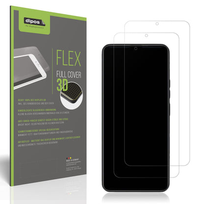 2x Full Cover Schutzfolie matt für Coolpad Y77