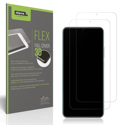 2x Full Cover Schutzfolie matt für Realme Note 50