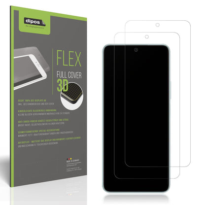 2x Full Cover Schutzfolie matt für Honor X60