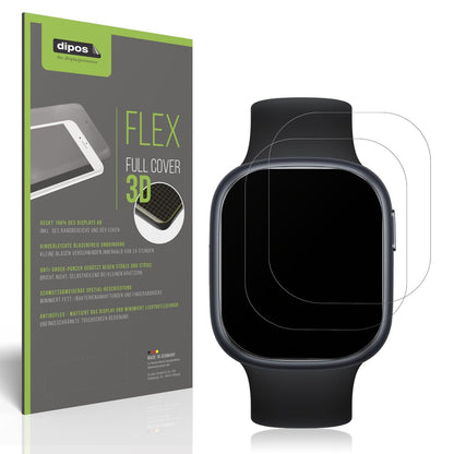2x Full Cover Schutzfolie matt für Rollme S1 Smartwatch