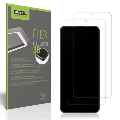 2x Full Cover Schutzfolie matt für Coolpad Y77