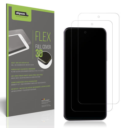 2x Full Cover Schutzfolie matt für Nuu Mobile N30