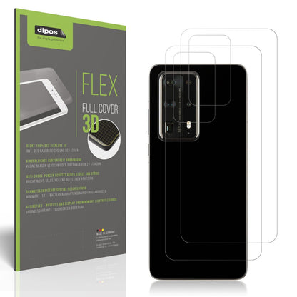 2x Full Cover Schutzfolie matt für Huawei P40 Pro Plus Back