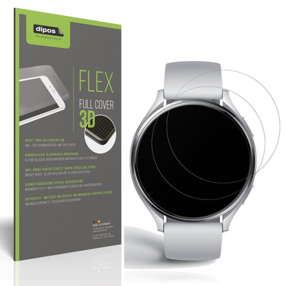 2x Full Cover Schutzfolie matt für Xiaomi Watch 2