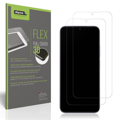 2x Full Cover Schutzfolie matt für Redmi 15C 5G