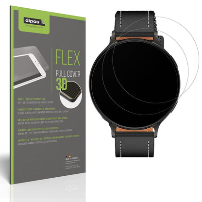 2x Full Cover Schutzfolie matt für Pireware Nano Smartwatch