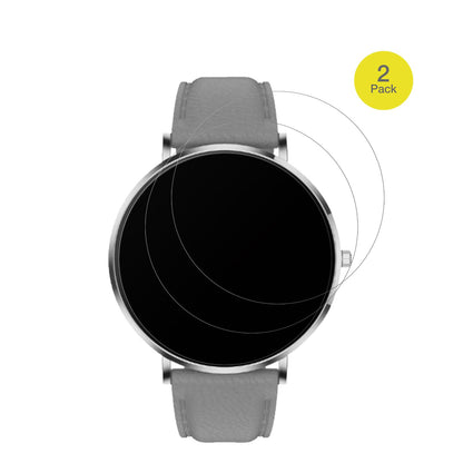 2x Full Cover Schutzfolie matt für Pireware Slim Smartwatch