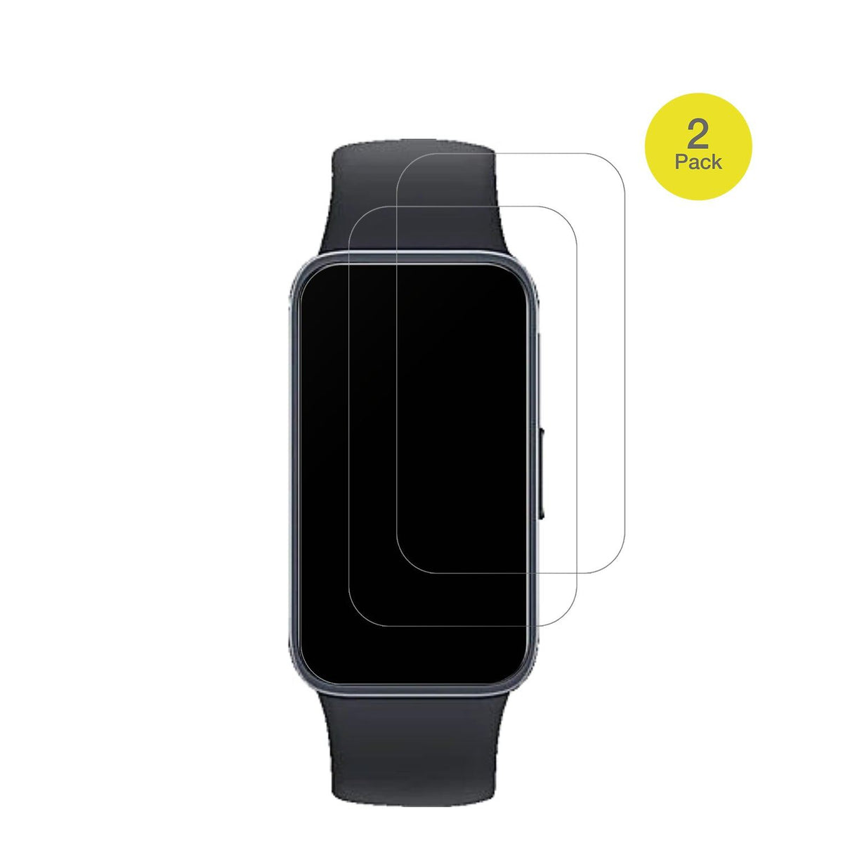 2x Full Cover Schutzfolie matt für Huawei Band 10