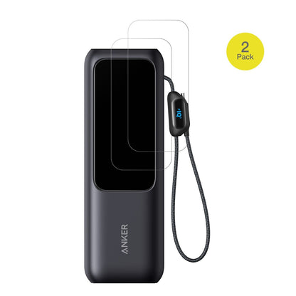 2x Full Cover Schutzfolie matt für Anker A1695 Laptop Powerbank