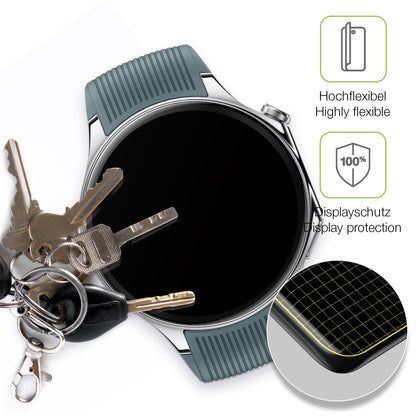 2x Full Cover Schutzfolie matt für OnePlus Watch 2
