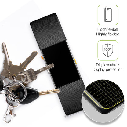 2x Full Cover Schutzfolie matt für Fitbit Charge 2