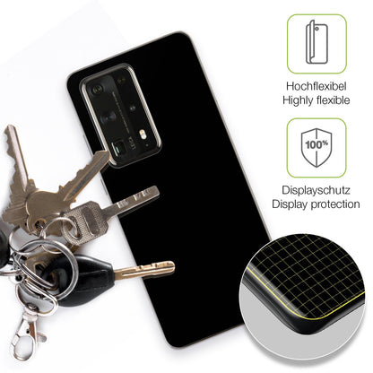 2x Full Cover Schutzfolie matt für Huawei P40 Pro Plus Back