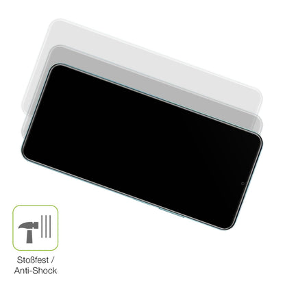 2x Full Cover Schutzfolie matt für Realme Note 50