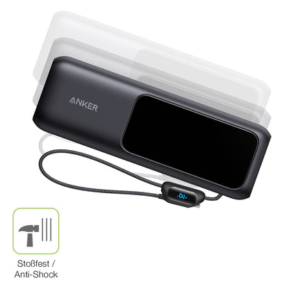 2x Full Cover Schutzfolie matt für Anker A1695 Laptop Powerbank
